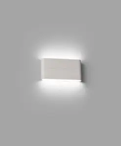 Faro Barcelona ADAY 175 Επιτοίχιο Φωτιστικό Εξωτερικού Χώρου, IP54, Λευκού Χρώματος LED 3000K- 70646