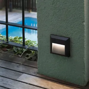 Faro Barcelona GRANT SQ Επιτοίχιο Φωτιστικό Εξωτερικό Χώρου, IP65, Γκρι Χρώματος, LED 3000K – 70655