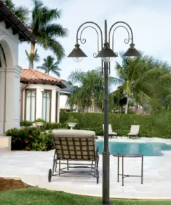 Faro Barcelona NAUTICA Επιδαπέδιο Φωτιστικό Εξωτερικού Χώρου, Χρώματος Σκουριάς 3XE27 – 71118