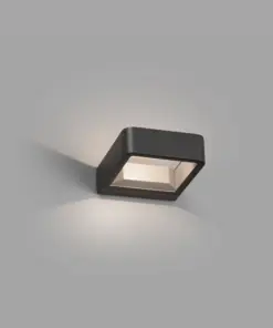 Faro Barcelona AXEL Επιτοίχιο Φωτιστικό, Εξωτερικού Χώρου, Σκούρου Γκρι Χρώματος LED 5W 3000K- 71273