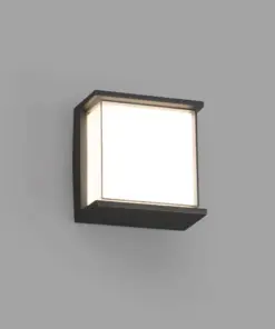 Faro Barcelona HIKARI Επιτοίχιο Φωτιστικό, Εξωτερικού Χώρου, Σκούρου Γκρι Χρώματος LED 10W 3000K- 71274