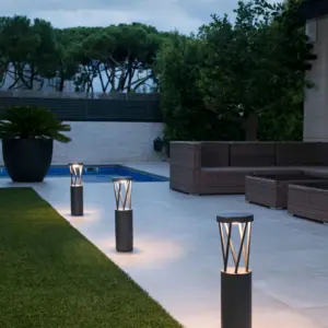 Faro Barcelona TWIST Επιδαπέδιο Φωτιστικό Κήπου, IP65, Σκούρου Γκρι Χρώματος LED 10W 3000K- 71286