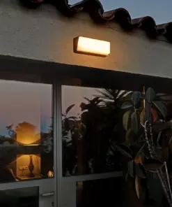 Faro Barcelona HALF Επιτοίχιο Φωτιστικό Μαύρου Χρώματος SMD LED 20W 3000K- 71537