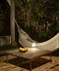 Faro Barcelona CAT Φορητό Φωτιστικό Λευκού Χρώματος, IP54, 1XE27 20W- 71563