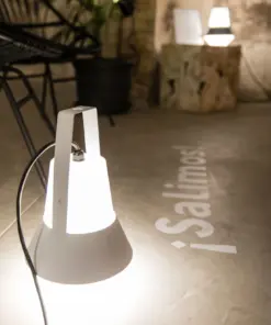 Faro Barcelona CAT Φορητό Φωτιστικό Λευκού Χρώματος, IP54, 1XE27 20W- 71563