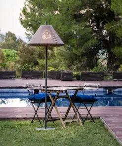 Faro Barcelona HUE OUT Επιδαπέδιο Φωτιστικό Εξωτερικού Χώρου, IP44, Χρώματος Σκούρο Γκρι-Καφέ – 71569-06