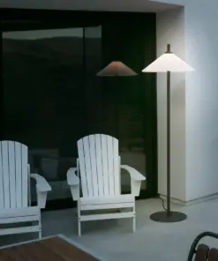 Faro Barcelona HUE OUT Επιδαπέδιο Φωτιστικό Εξωτερικού Χώρου, IP44, Χρώματος Σκούρο Γκρι – 71569-01