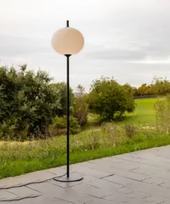 Faro Barcelona HUE OUT Επιδαπέδιο Φωτιστικό Εξωτερικού Χώρου, IP44, Χρώματος Σκούρο Γκρι-Κρεμ- 71569-04