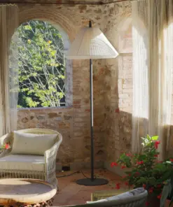 Faro Barcelona HUE OUT Επιδαπέδιο Φωτιστικό Εξωτερικού Χώρου, IP44, Χρώματος Σκούρο Γκρι-κρεμ – 71569-05