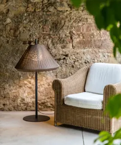 Faro Barcelona HUE OUT Επιδαπέδιο Φωτιστικό Εξωτερικού Χώρου,IP44, Σκούρου Γκρι-Καφέ Χρώματος- 71575-06