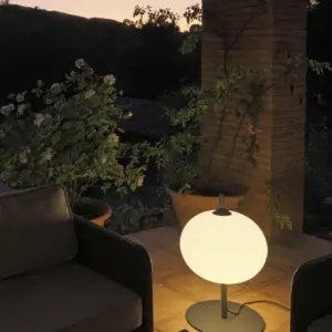 Faro Barcelona HUE OUT Επιδαπέδιο Φωτιστικό, Εξωτερικού Χώρου, Λευκού Χρώματος – 71576-04