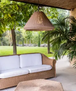 Faro Barcelona HUE OUT Κρεμαστό Φωτιστικό Εξωτερικού Χώρου, Καφέ Χρώματος – 71579C-06