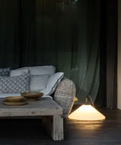 Faro Barcelona HUE OUT Κρεμαστό Φορητό Φωτιστικό Λευκού Χρώματος – 71584-02