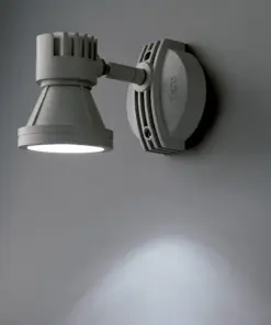 Faro Barcelona MINIPROJECT Προβολέας Εξωτερικού Χώρου, IP65, Γκρι Χρώματος 1XGU10 50W – 71383