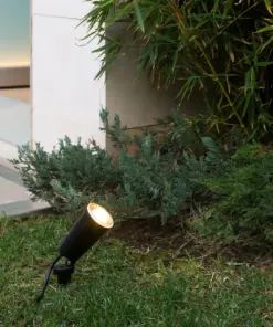 Faro Barcelona TONI BLACK Φωτιστικό Εξωτερικού Χώρου, IP65, και με Ακίδα 1 LEDXGU10 71528