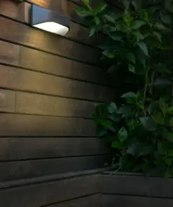 Faro Barcelona VIEW Επιτοίχιο Φωτιστικό, Εξωτερικού Χώρου, Σκούρου Γκρι Χρώματος E27 15W IP44- 71519