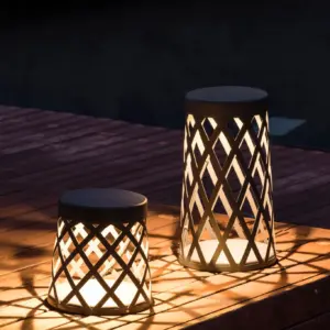 Faro Barcelona Φωτιστικό Κήπου Κολωνάκι SHADOW LED Σκούρο Γκρι 11W IP65 – 72311