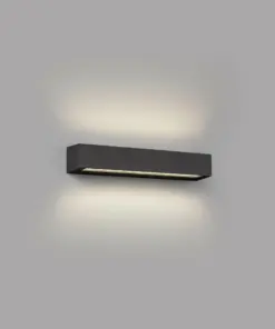 Faro Barcelona DORO-20 Επιτοίχιο Φωτιστικό Σκούρου Γκρι Χρώματος LED 20W 3000K – 71904