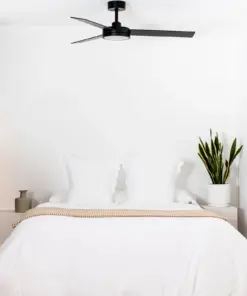 Faro Barcelona BARTH L Ανεμιστήρας Οροφής Μαύρου Χρώματος με LED Φως 2700Κ-6000Κ και Τηλεχειριστήριο – 34261