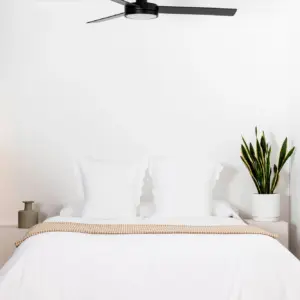 Faro Barcelona BARTH L Ανεμιστήρας Οροφής Μαύρου Χρώματος με LED Φως 2700Κ-6000Κ και Τηλεχειριστήριο – 34261