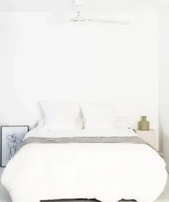 Faro Barcelona PUNT Smart Wi-Fi Ανεμιστήρας Οροφής με Τηλεχειριστήριο, Λευκού Χρώματος- 33814WP