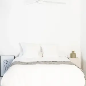 Faro Barcelona PUNT Smart Wi-Fi Ανεμιστήρας Οροφής με Τηλεχειριστήριο, Λευκού Χρώματος- 33814WP
