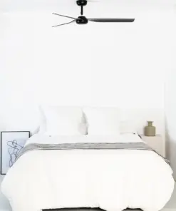 Faro Barcelona PUNT M Ανεμιστήρας Οροφής, με Τηλεχειριστήριο Μαύρου Χρώματος – 33815