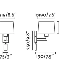 Faro Barcelona ARTIS Επιτοίχιο Φωτιστικό με LED Αναγνώστη Μπεζ Χρώματος – 68493-02