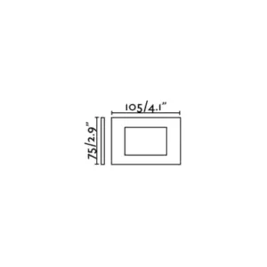 Faro Barcelona SPARK-1 Χωνευτό Φωτιστικό Τοίχου LED 5W 3000K Γκρι Χρώματος IP65 – 70162