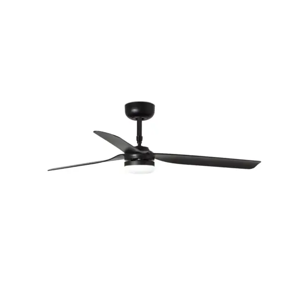 Faro Barcelona Punt Smart Wi-Fi Ανεμιστήρας Οροφής με Φως Τηλεχειριστήριο Μαύρου Χρώματος – 33815WP-21