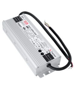 GloboStar® HLG-320H-24A 90794 MEANWELL Αδιάβροχο Ρυθμιζόμενο Μεταλλικό Τροφοδοτικό SELV για Προϊόντα LED 320W 13.3A – AC 220-240V σε DC 24V – Ρυθμιζόμενο από 21VDC έως 26VDC – Αδιάβροχο IP65 Μ25.2 x Π9 x Υ4.38cm – 3 Years Warranty