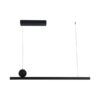ΦΩΤΙΣΤΙΚΟ ΓΡΑΜΜΙΚΟ ΜΟΝΟΦΩΤΟ LED 20W ΜΑΥΡΟ  3 CCT  L100CM EUROLAMP – 144-16022