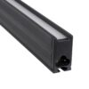 GloboStar® OFFICE 61024-P Γραμμικό Κρεμαστό Φωτιστικό Linear LED 18W 2200lm 120° AC 220-240V Μ120 x Π2 x Υ4cm Φυσικό Λευκό 4500K – Μαύρο – 3 Years Warranty