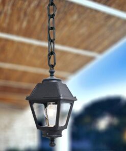FUMAGALLI SICHEM MARY ΚΡΕΜΑΣΤΟ ΦΩΤΙΣΤΙΚΟ ΤΕΤΡΑΓΩΝΟ ΜΑΥΡΟ 180x780mm E27 EUROLAMP – 145-26036