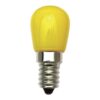 ΛΑΜΠΑ ΝΥΚΤΟΣ LED 1.5W E14 ΚΙΤΡΙΝΗ 220-240V EUROLAMP 147-82823