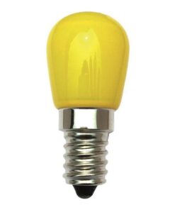 ΛΑΜΠΑ ΝΥΚΤΟΣ LED 1.5W E14 ΚΙΤΡΙΝΗ 220-240V EUROLAMP 147-82823
