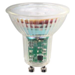 ΛΑΜΠΑ LED GU10 5.5W 6500K 38° 220-240V DIMMABLE ΓΥΑΛΙ EUROLAMP – 147-77864