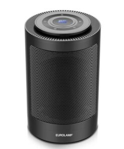 ΑΕΡΟΘΕΡΜΟ ΚΕΡΑΜΙΚΟ 1500W ΚΥΚΛΙΚΟ ΜΑΥΡΟ ΜΕ ΤΗΛΕΧΕΙΡΙΣΤΗΡΙΟ EUROLAMP – 300-41353