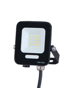 ΠΡΟΒΟΛΕΑΣ LED SMD 10W ΜΑΥΡΟΣ IP66 6500K PLUS EUROLAMP – 147-69000