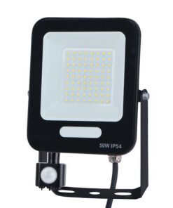 ΠΡΟΒΟΛΕΑΣ LED 50W SMD ΜΕ ΠΕΡΙΣΤΡΕΦΟΜΕΝΟ ΑΝΙΧΝΕΥΤΗ ΚΙΝΗΣΗΣ ΜΑΥΡΟΣ IP54 6500K PLUS EUROLAMP – 147-69069