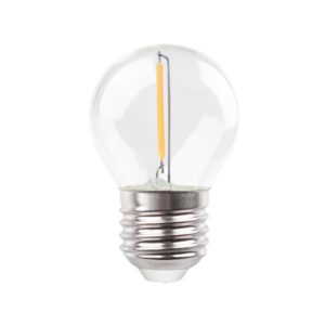 ΛΑΜΠΑ LED ΣΦΑΙΡΙΚΗ FILAMENT 1W E27 4000K 220-240V EUROLAMP – 147-78253