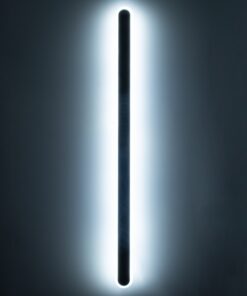 GloboStar® HOUSTON 61350 Φωτιστικό Τοίχου – Απλίκα Design LED CCT 24W 2880lm 360° AC 220-240V – Εναλλαγή Φωτισμού μέσω Διακόπτη On/Off All In One Ψυχρό 6000k+Φυσικό 4500k+Θερμό 2700k Μ6 x Π3 x Υ100cm – Χρυσό – 3 Years Warranty