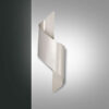 Φωτιστικό Τοίχου  Fabas Luce Fanes LED 8W  Pearl Γκρι   750lm Θερμό 3000K – 3426-21-186