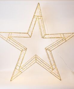 ΑΣΤΕΡΙ ΦΩΤΙΖΟΜΕΝΟ 110cm, 2640 LED, 31V ΜΕΤΑΣΧΗΜΑΤΙΣΤΗ, TIMER, ΜΠΡΟΝΖΕ ΜΕΤΑΛΛΙΚΟΣ ΣΚΕΛΕΤΟΣ, ΜΠΡΟΝΖΕ ΧΑΛΚΙΝΟ ΚΑΛΩΔΙΟ, ΘΕΡΜΟ LED, ΠΡΟΕΚΤΑΣΗ ΠΑΡΟΧΗΣ 5m, IP4 EUROLAMP – 600-22532