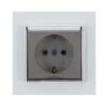 ΠΡΙΖΑ ΣΟΥΚΟ ΚΑΠΑΚΙ 16A ΛΕΥΚΗ EUROLAMP – 152-10133