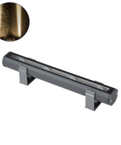 GloboStar® WINDOW-BARI 90538 Αρχιτεκτονικό Φωτιστικό Ανάδειξης Παραθύρων Window Light LED 12W 1140lm 8×180° DC 24V Αδιάβροχο IP67 L30 x W4 x H3.5cm Φυσικό Λευκό 4500K – Γκρι Ανθρακί – 3 Years Warranty