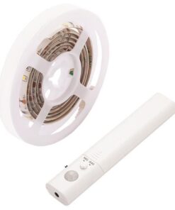 ΤΑΙΝΙΑ LED ΜΕ ΑΙΣΘΗΤΗΡΑ ΚΙΝΗΣΗΣ 1M 2,4W 6V 3000K IP65 PRO EUROLAMP 145-70024