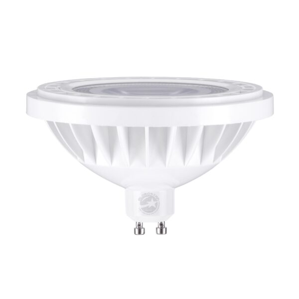 GloboStar® 60127 Σποτ LED GU10 AR111 15W 1695lm 12° AC 220-240V IP20 Φ11 x Υ6.6cm Φυσικό Λευκό 4500K – 3 Years Warranty