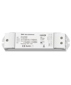 DALI LED DIMMER 5A*4CH 12-48VDC DA4 EUROLAMP – 145-71601
