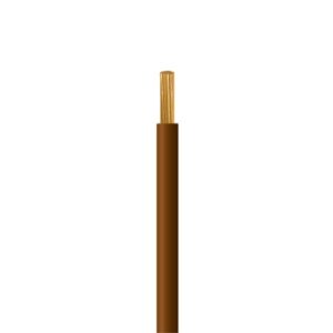ΚΑΛΩΔΙΟ NYAF H07V-K 1Χ6mm² ΚΑΦΕ (100m/roll) EUROLAMP – 150-13443